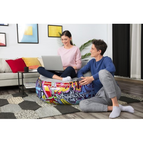 Kreslo Nafukovacie Graffiti BESTWAY