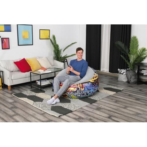 Kreslo Nafukovacie Graffiti BESTWAY