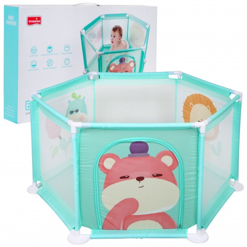 Ohrádka pre deti 6m+ Detské ihrisko so sieťou Oplotenie do domu a na dvore