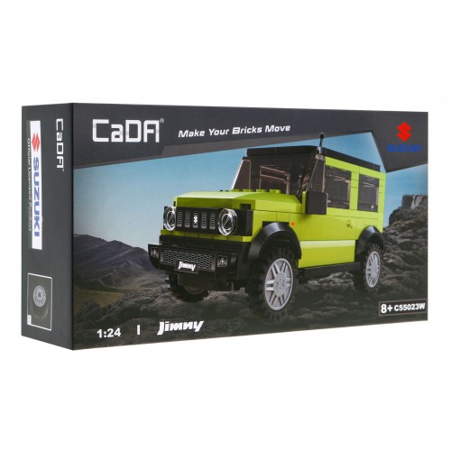 Stavebnica CaDA 192 ks. Terénne auto Suzuki Jimny 1:24 pre deti 8+