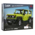 Stavebnica CaDA 579 ks. Diaľkovo ovládané Suzuki Jimny terénne auto 1:12