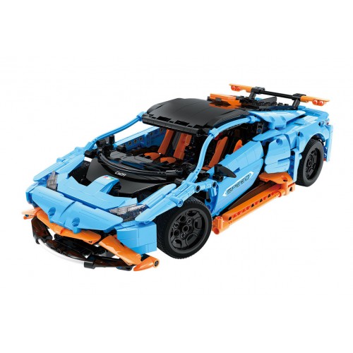 Stavebnica CaDA 1120 ks. Pretekárske auto Speed Cowboy pre deti 8+