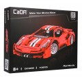 Stavebnica CaDA 1126 ks. Pretekárske auto Red Devils pre deti 8+