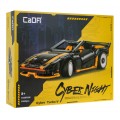 Stavebnica CaDA Cyber Night 1682 ks. Športové auto Turbo-V pre deti 8+