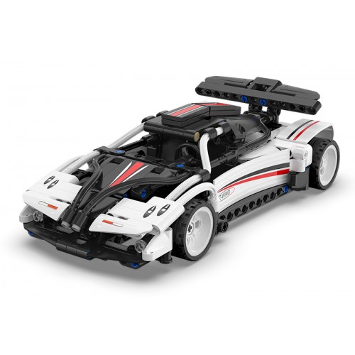 Stavebnica CaDA 380 ks. Športové auto Z-Wind s pohonom Pull-back pre deti 6+