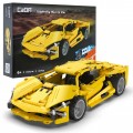 Stavebnica CaDA 357 ks. Športové auto Lightning s pohonom Pull-back pre deti 6+