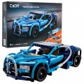 Stavebnica CaDA 377 ks. Športové auto Honour s pohonom Pull-back pre deti 6+
