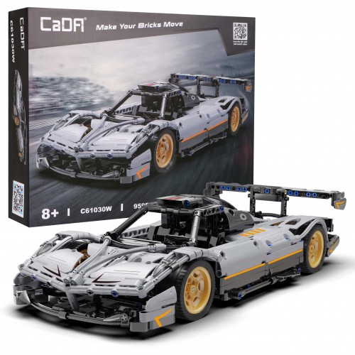 Stavebnica CaDA 969 ks. Pretekárske auto Z-Wind pre deti 8+