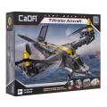 Stavebnica CaDA 1424 ks. Helikoptéra Tiltrotor Aircraft pre deti 6+ Pohyblivé časti