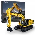 Stavebnica CaDA 1702 ks. Bager stavebné vozidlo pre deti 8+ Pohyblivé časti