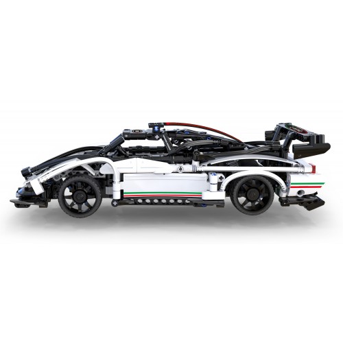 Stavebnica CaDA 457 ks. Diaľkovo ovládaný Z-Wind Pretekárske auto pre deti 6+