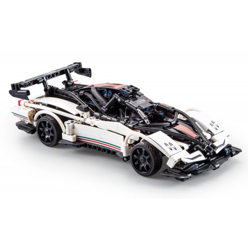 Stavebnica CaDA 457 ks. Diaľkovo ovládaný Z-Wind Pretekárske auto pre deti 6+