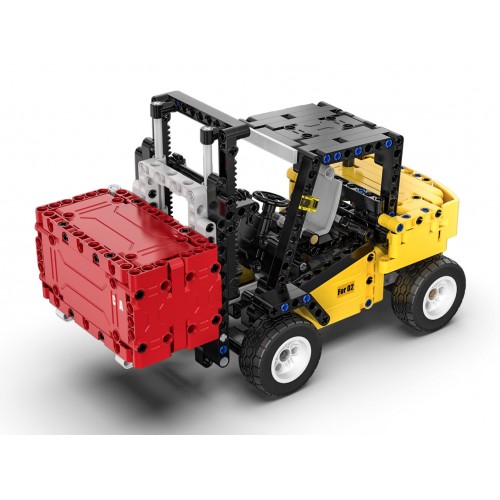 Stavebnica CaDA 388 ks. Pohyblivý vysokozdvižný vozík pre deti 8+