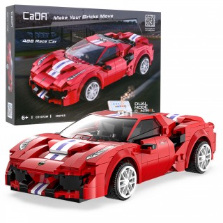 Stavebnica CaDA 306 ks. Diaľkovo ovládané 488 Race Car športové auto