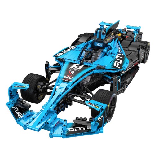 Stavebnica CaDA 1667 ks. Bolid Formula E pretekárske auto pre deti 8+