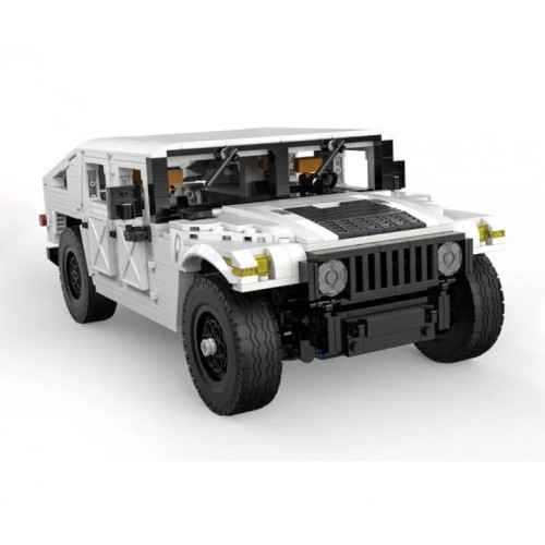 Stavebnica CaDA 1386 ks. Vojenské vozidlo Humvee 1:12 pre deti 8+