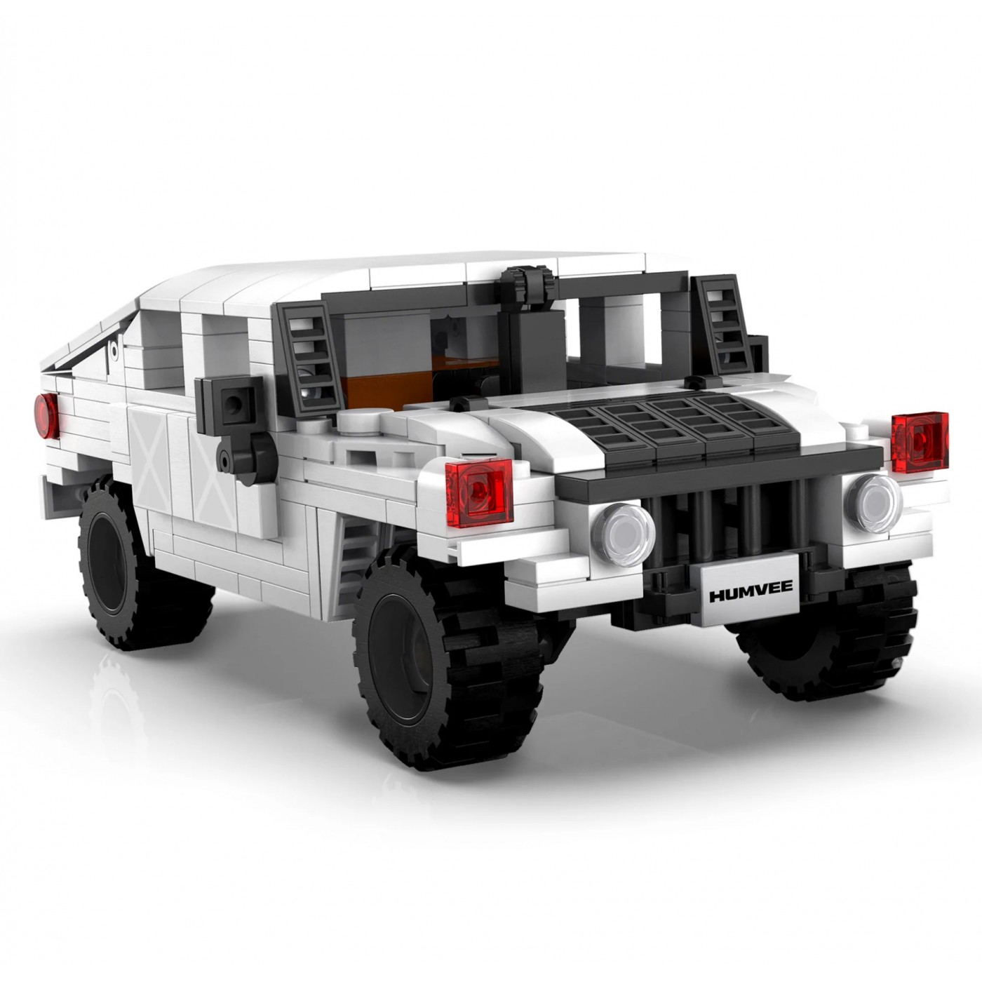 Stavebnica CaDA 328 ks. Vojenské vozidlo Humvee 1:24 pre deti 8+