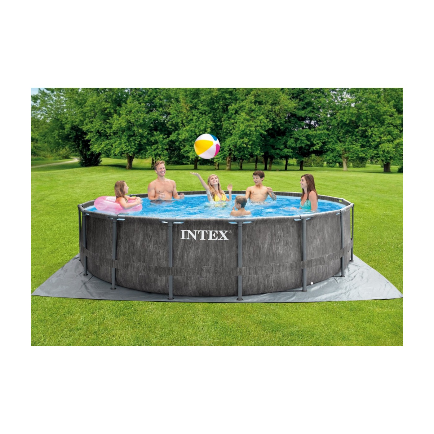 Bazén rámový GREYWOOD Prism Frame Premium 15Ft 457 x 1