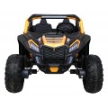 Buggy ATV Racing pre 2 deti Zlatý + Pohon 4x4 + Ovládač + Pomalý štart + MP3 LED