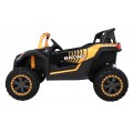 Buggy ATV Racing pre 2 deti Zlatý + Pohon 4x4 + Ovládač + Pomalý štart + MP3 LED