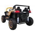 Buggy ATV Racing pre 2 deti Zlatý + Pohon 4x4 + Ovládač + Pomalý štart + MP3 LED