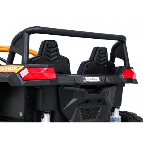 Buggy ATV Racing pre 2 deti Zlatý + Pohon 4x4 + Ovládač + Pomalý štart + MP3 LED