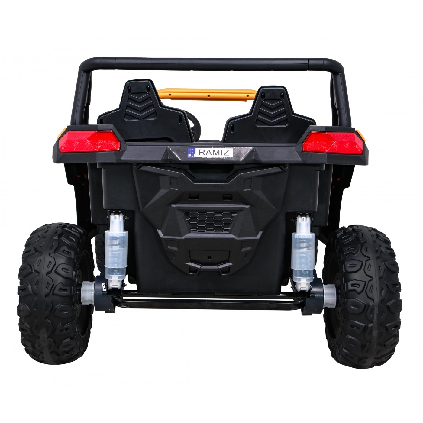 Buggy ATV Racing pre 2 deti Zlatý + Pohon 4x4 + Ovládač + Pomalý štart + MP3 LED