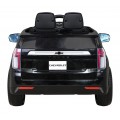 Chevrolet Tahoe Elektrické autíčko pre deti Čierne + Ovládač + EVA + Rádio MP3 + LED