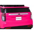 Chevrolet Tahoe Elektrické autíčko pre deti Ružové + Ovládač + EVA + Rádio MP3 + LED