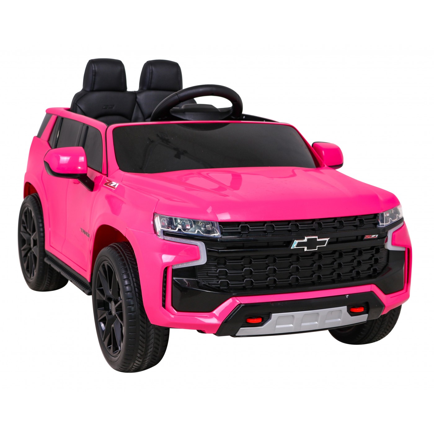 Chevrolet Tahoe Elektrické autíčko pre deti Ružové + Ovládač + EVA + Rádio MP3 + LED