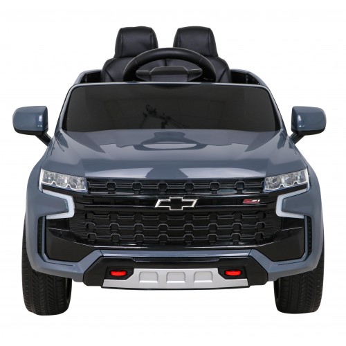 Chevrolet Tahoe Elektrické autíčko pre deti Šedé + Ovládač + EVA + Rádio MP3 + LED