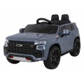 Chevrolet Tahoe Elektrické autíčko pre deti Šedé + Ovládač + EVA + Rádio MP3 + LED