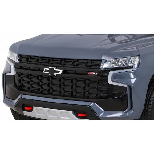 Chevrolet Tahoe Elektrické autíčko pre deti Šedé + Ovládač + EVA + Rádio MP3 + LED