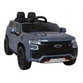 Chevrolet Tahoe Elektrické autíčko pre deti Šedé + Ovládač + EVA + Rádio MP3 + LED