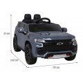 Chevrolet Tahoe Elektrické autíčko pre deti Šedé + Ovládač + EVA + Rádio MP3 + LED