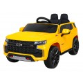 Chevrolet Tahoe Elektrické autíčko pre deti Žlté + Ovládač + EVA + Rádio MP3 + LED