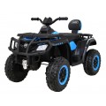 Quad XT-Speed pre deti Modrý + Pohon 4x4 + EVA + Pomalý štart + Rádio MP3 + LED