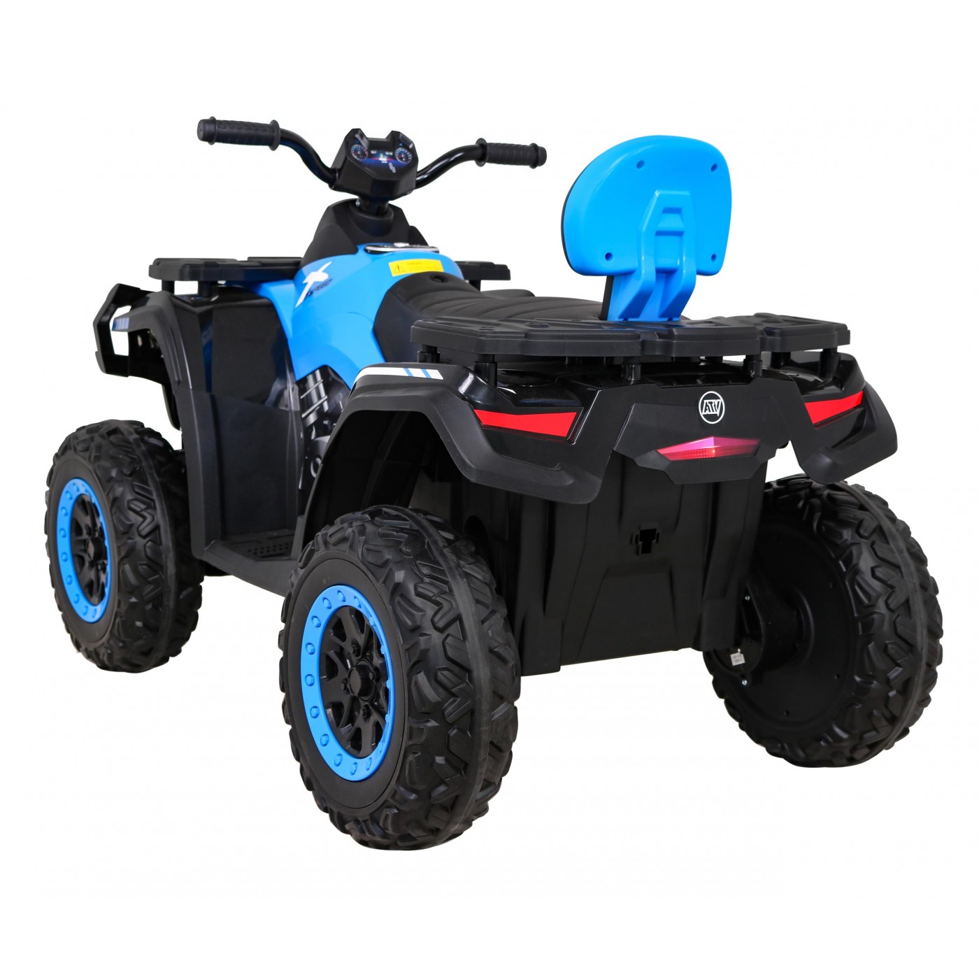 Quad XT-Speed pre deti Modrý + Pohon 4x4 + EVA + Pomalý štart + Rádio MP3 + LED
