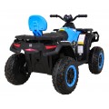 Quad XT-Speed pre deti Modrý + Pohon 4x4 + EVA + Pomalý štart + Rádio MP3 + LED