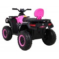 Quad XT-Speed pre deti Ružový + Pohon 4x4 + EVA + Pomalý štart + Rádio MP3 + LED