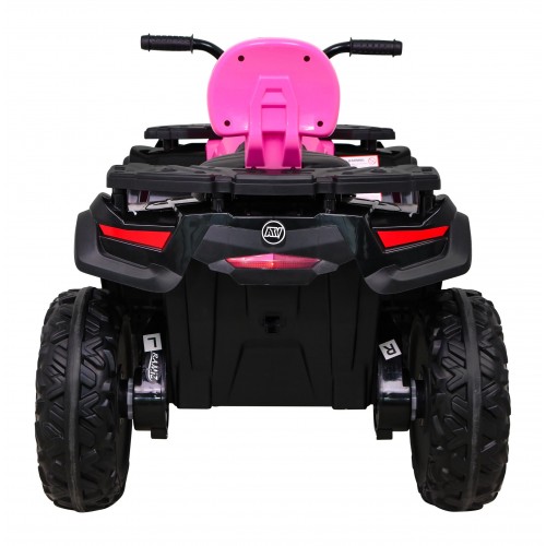 Quad XT-Speed pre deti Ružový + Pohon 4x4 + EVA + Pomalý štart + Rádio MP3 + LED