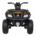Quad XT-Speed pre deti Žltý + Pohon 4x4 + EVA + Pomalý štart + Rádio MP3 + LED