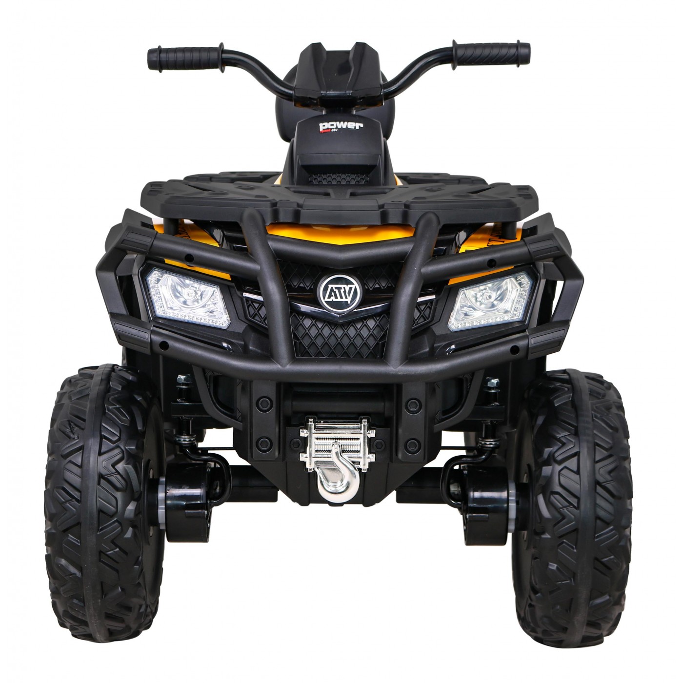 Quad XT-Speed pre deti Žltý + Pohon 4x4 + EVA + Pomalý štart + Rádio MP3 + LED