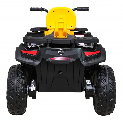Quad XT-Speed pre deti Žltý + Pohon 4x4 + EVA + Pomalý štart + Rádio MP3 + LED