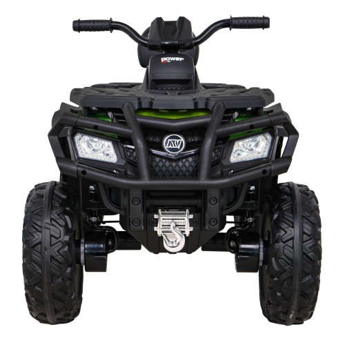 Quad XT-Speed pre deti Zelený + Pohon 4x4 + EVA + Pomalý štart + Rádio MP3 + LED