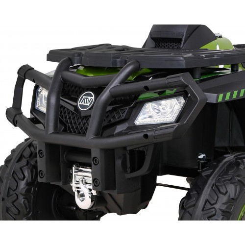 Quad XT-Speed pre deti Zelený + Pohon 4x4 + EVA + Pomalý štart + Rádio MP3 + LED