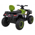 Quad XT-Speed pre deti Zelený + Pohon 4x4 + EVA + Pomalý štart + Rádio MP3 + LED