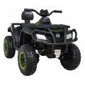 Quad XT-Speed pre deti Zelený + Pohon 4x4 + EVA + Pomalý štart + Rádio MP3 + LED