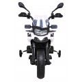 Motorka BMW F850 GS na batériu pre deti Biely + Pomocné kolieska + Audio LED + Pomalý štart + EVA