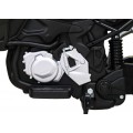 Motorka BMW F850 GS na batériu pre deti Biely + Pomocné kolieska + Audio LED + Pomalý štart + EVA